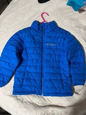 Columbia Kids Blue Quilted Puffer Jacket